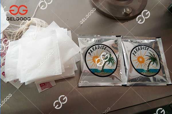 tea sachet filling packing machine