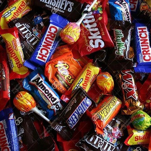 pillow type candy packing